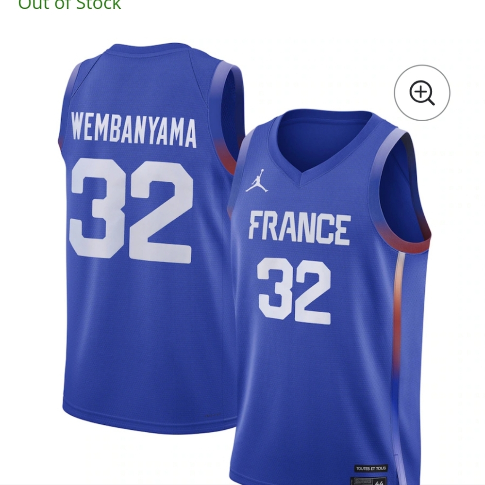 Brand new olympic jersey with tags- sold out online